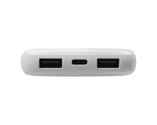 Внешний аккумулятор «Universal», 10 000 mAH, 5V 2.4 A ,белый
