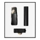 Набор подарочный Solution Superior Trio (флешка USB 2.0 Twister 16GB, пластик Софт Тач/металл, черный/черный, фонарик Tools Spot, брелок-карабин Tools Module)