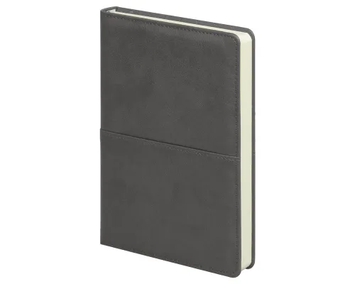 Ежедневник Smart Philadelphia Columbus А5, темно-серый, недатированный, в твердой обложке с поролоном
