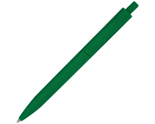 Ручка шариковая IGLA SOFT, пластиковая, софт-тач, зеленая 7732 С