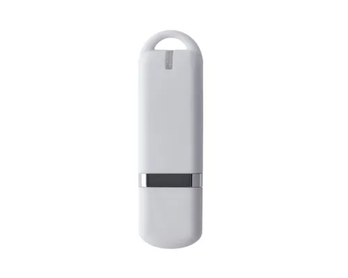 Флеш накопитель USB 2.0 Memo 16GB, пластик Софт Тач, белый/белый