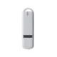 Флеш накопитель USB 2.0 Memo 16GB, пластик Софт Тач, белый/белый
