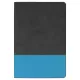 Ежедневник Flexy Treviso Nuba Sand Color А5, серый/голубой, недатированный, в гибкой обложке