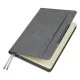 Ежедневник Smart Vegas Nottingham A5, темно-серый, недатированный, в твердой обложке с поролоном