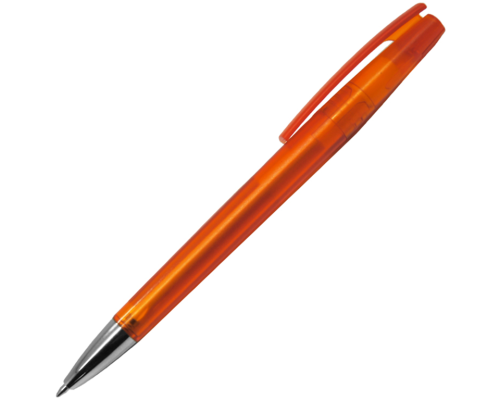 Ручка шариковая, пластиковая, фрост, оранжевая/серебристая, Z-PEN Ручка шариковая, пластиковая, фрост, оранжевая/серебристая, Z-PEN