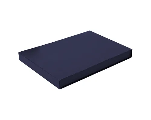 Подарочная коробка, размер 41,2*30,5*4,3 см, Solution Prestige Skyline Fabrique с магнитным клапаном, темно-синяя, с черным ложементом