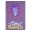 Ежедневник Flexy Milano Print Sample А5, фиолетовый, недатированный, в гибкой обложке
