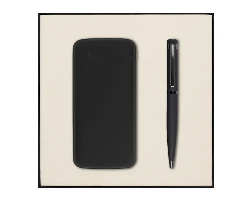 Набор подарочный Solution Superior Duo (внешний аккумулятор «Universal», ручка Attashe)