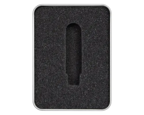 Футляр Cupertino для флеш накопителя металлический, размер 11,5*8,5 см, серебристый