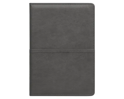 Ежедневник Smart Philadelphia Columbus А5, темно-серый, недатированный, в твердой обложке с поролоном