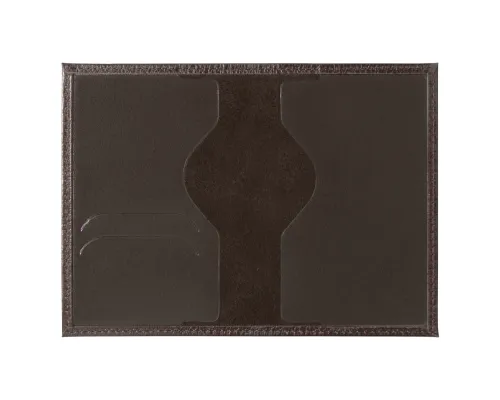 Обложка для автодокументов Leather Sky Flotter Sun из натуральной кожи, коричневая 4273С