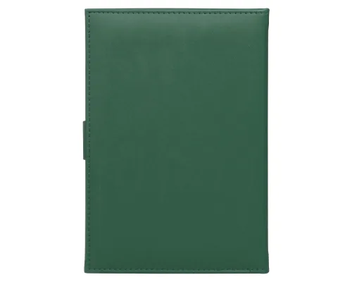 Ежедневник City Latte Pasadena А5, зеленый, недатированный, в твердой обложке с поролоном и с магнитным клапаном