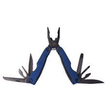 Мультитул Tools Сrafter Version 2 (мультиинструмент) 9 в 1 в чехле и  подарочной коробке, темно-синий