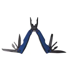 Мультитул Tools Сrafter Version 2 (мультиинструмент) 9 в 1 в чехле и  подарочной коробке, темно-синий