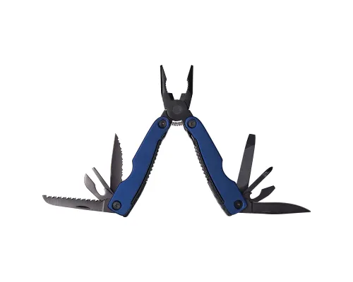 Мультитул Tools Сrafter Version 2 (мультиинструмент) 9 в 1 в чехле и  подарочной коробке, темно-синий