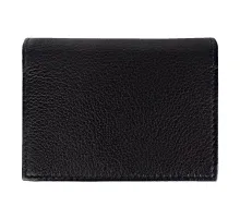 Футляр для кредитных карт и визиток из натуральной кожи Leather Land, черный