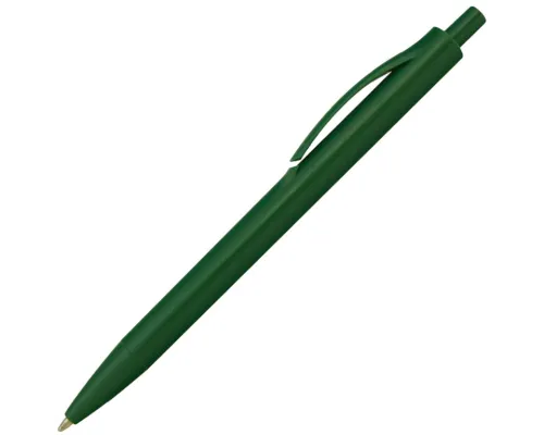 Ручка шариковая Хит, пластиковая, зеленая, pantone 3425 С Ручка шариковая Хит, пластиковая, зеленая, pantone 3425 С