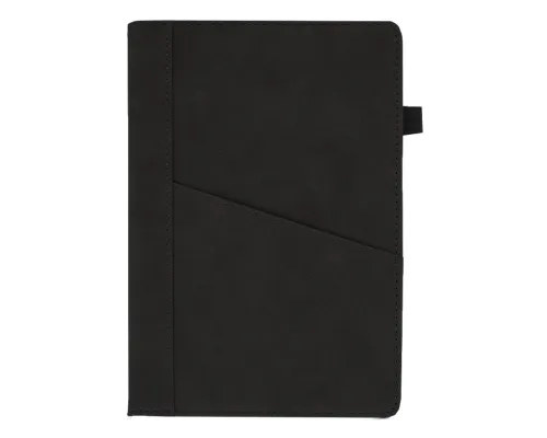 Ежедневник Smart Geneva Nuba А5, черный, недатированный, в твердой обложке с поролоном