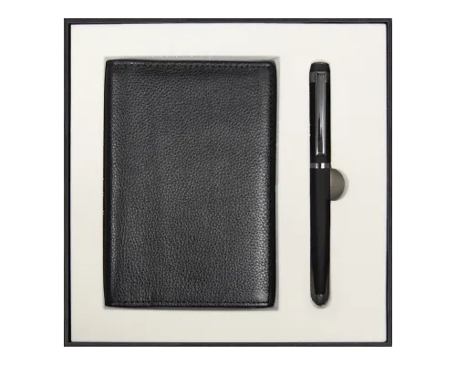 Набор подарочный Solution Superior Duo (Обложка для автодокументов Leather Sun, ручка Attashe)