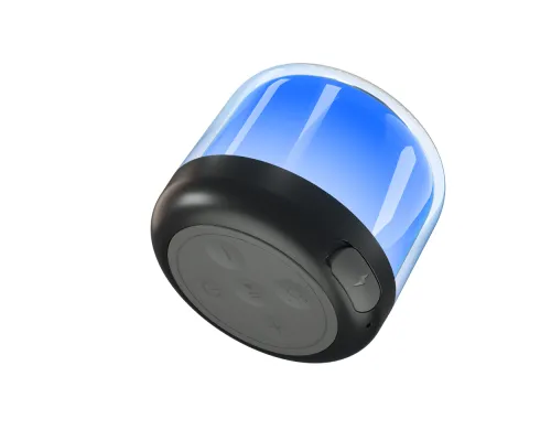 Колонка беспроводная MyTone Light Sound со светомузыкой, черная Колонка беспроводная MyTone Light Sound со светомузыкой, черная