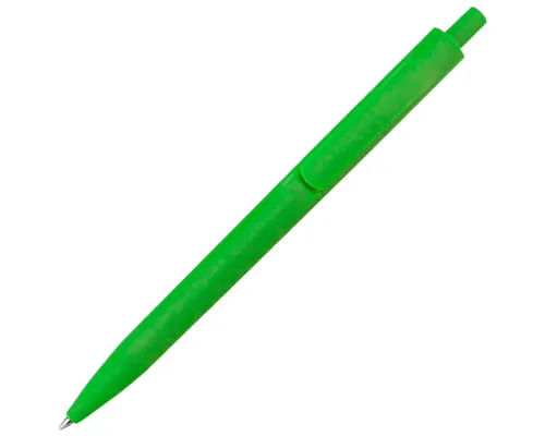 Ручка шариковая Хит, пластиковая, софт-тач, зеленая, pantone 369 С Ручка шариковая Хит, пластиковая, софт-тач, зеленая, pantone 369 С