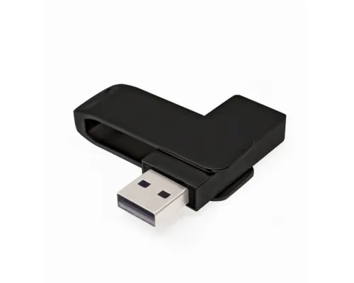 Флеш накопитель Bergamo, USB 2.0 16GB, металл, черный Флеш накопитель Bergamo, USB 2.0 16GB, металл, черный