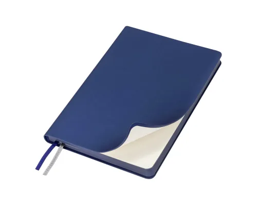 Ежедневник Flexy Soft Touch Latte А5, синий, недатированный, в гибкой обложке
