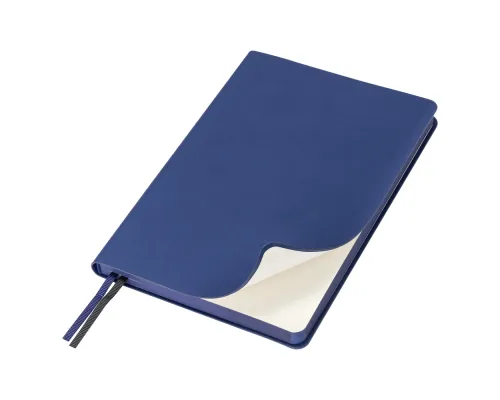 Ежедневник Flexy Soft Touch Latte А5, синий, недатированный, в гибкой обложке