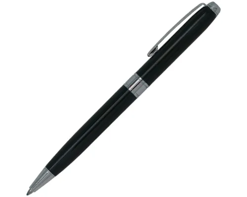 Ручка шариковая Gamma, металлическая, черная/серебристая