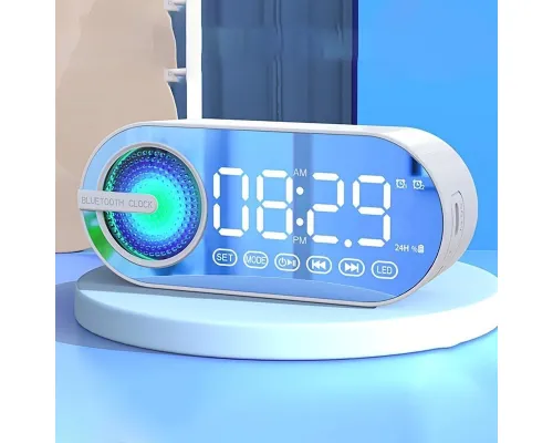 Колонка беспроводная MyTone Sound Clock c часами, черная Колонка беспроводная MyTone Sound Clock c часами, черная