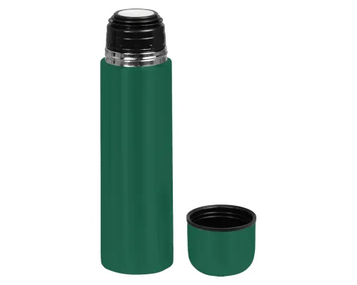 Термос вакуумный стальной Optimus  двухстеночный 500 мл, зеленый