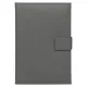 Ежедневник City Latte Pasadena А5, серый, недатированный, в твердой обложке с поролоном и с магнитным клапаном