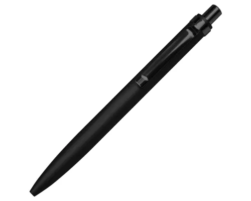 Ручка шариковая Shine Ray Soft touch алюминиевая, черная