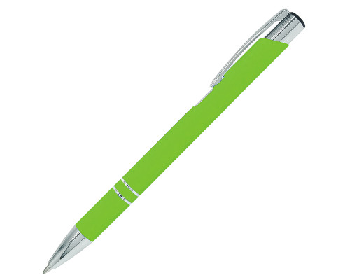 Ручка шариковая Legend Soft Touch, зеленая Ручка шариковая Legend Soft Touch, зеленая