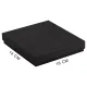 Коробка подарочная, размер 16*14*2 см, Solution Superior Linen, черная, бежевый ложемент под индивидуальную вырубку