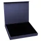 Подарочная коробка, размер 41,2*30,5*4,3 см, Solution Prestige Skyline Fabrique с магнитным клапаном, темно-синяя, с черным ложементом