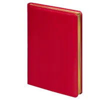 Ежедневник City Nebraska A5, недатированный, красный с золотом Ежедневник City Nebraska A5, недатированный, красный с золотом