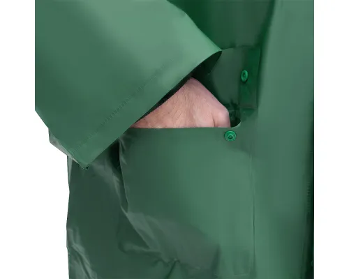 Дождевик Belfast Bi-color, материал PVC, размер M-L, темно-зеленый-черный