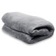 Плед мягкий флисовый Super Soft  Comfort Travel, 125*170 см, серый