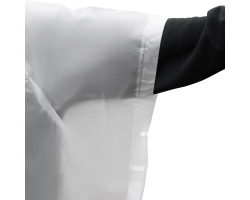 Дождевик пончо Budget туристический один размер, белый