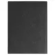 Ежедневник Alfa Bird Petrus A5, черный, недатированный, в твердой обложке с металлическим элементом