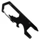 Брелок-карабин/мультитул Tools Unic мультифункциональный, 8 в 1, черный