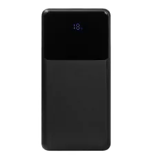 Внешний аккумулятор (powerbank) «Stream 20», 20 000 mAH, с двумя зарядными шнурами,  22,5W (Ватт)  super fast charge, Power Delivery (PD) 25.5W (dfnn), c цифровым дисплеем для контроля заряда, черный