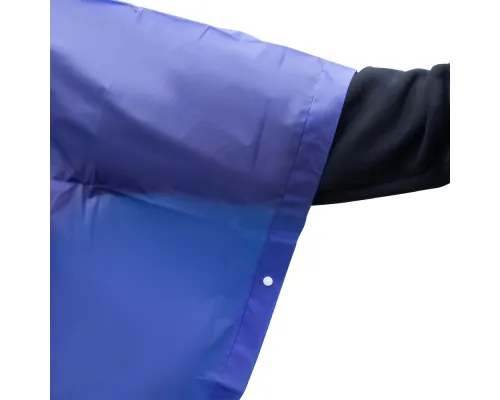 Дождевик пончо Budget туристический один размер, синий
