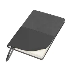 Ежедневник Flexy Smart Harbor Nuba Billy А5, темно-серый/темно-серый, недатированный, в гибкой обложке
