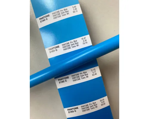 Ручка шариковая IGLA COLOR, пластиковая, голубой