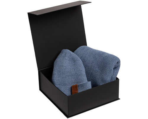 Подарочная коробка, размер 25*21*8,5 см, Solution Prestige Linen с магнитным клапаном, черная, Подарочная коробка, размер 25*21*8,5 см, Solution Prestige Linen с магнитным клапаном, черная,