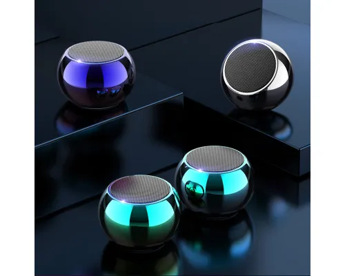 Колонка беспроводная MyTone Mini Sound, черная металлик Колонка беспроводная MyTone Mini Sound, черная металлик