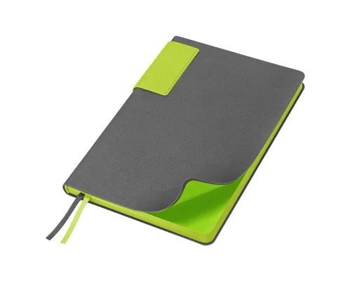Ежедневник Flexy Star Sivilia Grey Edition Color А5 серо-салатовый, недатированный в гибкой обложке Ежедневник Flexy Star Sivilia Grey Edition Color А5 серо-салатовый, недатированный в гибкой обложке