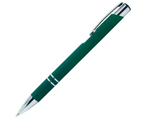 Ручка шариковая Legend Soft Touch, зеленая Ручка шариковая Legend Soft Touch, зеленая